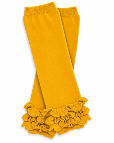 Image of juDanzy ruffled leg warmers for baby or toddler girls