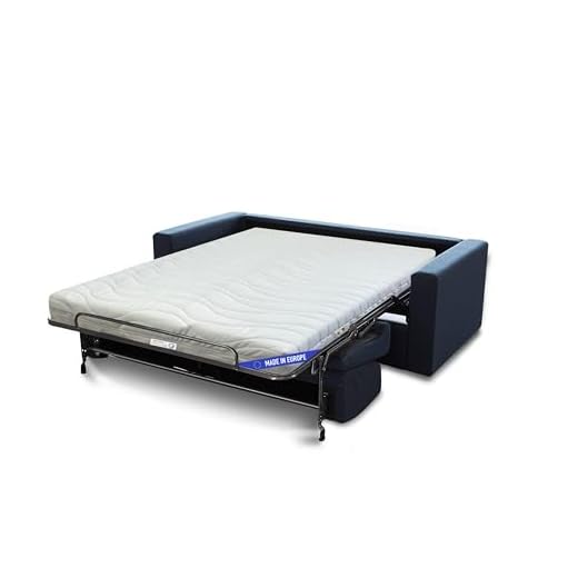 Kiby® Matelas pour canapé lit 160 x 190 cm, hauteur 12 cm, (certifié OEKO-TEX® et CERTIPUR™), tissu 3D thermorégulable, amovible et lavable