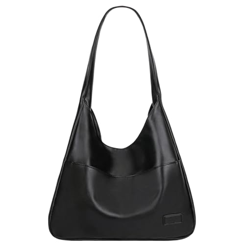 Fourre-tout en cuir PU grande capacité et sac rétro pour femme