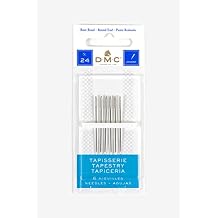 DMC 1767-24 Tapestry Hand Needles, 6-Pack, Size 24