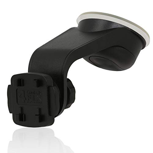 Wicked Chili Design Mount - Support pour Pare-Brise de Voiture à Fixation Rapide (sans Vibrations, Made in Germany, QuickFix)