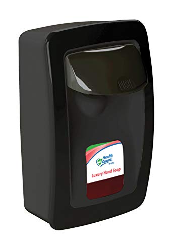 Designer Series SS001BK31 Manual Wall Mount Dispenser, Plastic, 1250 mL, Black with Black Trim (Each)