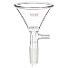 XCD Borosilicate Glass Suction Filtering Funnel with 90 mm Top Outer Dimension and 24/40 Inner Joint