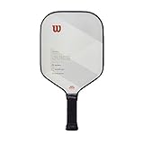 wilson juice 100 Clear Spin genera más potencia controlada con una tecnología de impresión especializada en la superficie de la paleta
