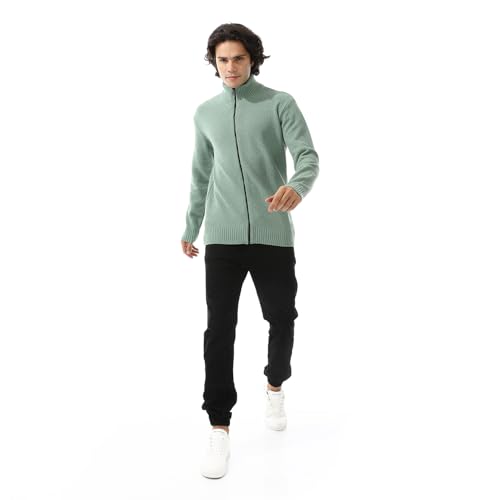 اندورا بنطلون كاجوال مخيط باستك عند الخصر - اسود - مقاس 42 ، الرجال