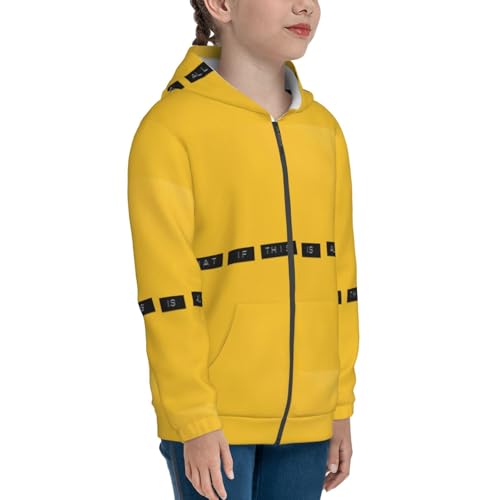What if This is All Real Kid Hoodies Boys Zip Up Sweatshirts Girls Pullover with Pocket4