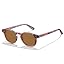 A5 Vintage Red Blossom/Brown Lens