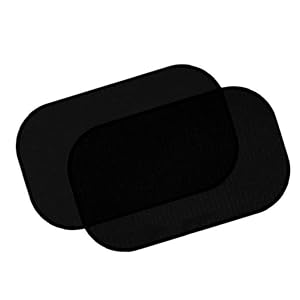 Youery Universal Car Window Shade, 2 Pack Car Sun Shade Blocker, Universal Car Window Sun Protection for Children, Car Window Shade for UV Rays Protection with Storage Bag, Car Sun Visor Children