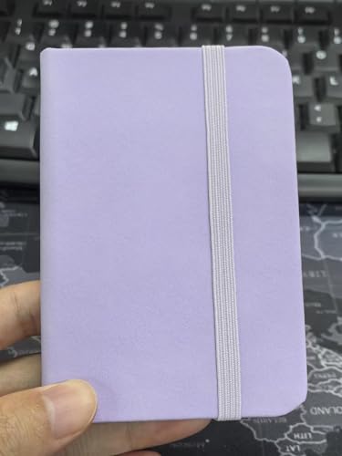 Carnet A7 MOZRRO mini bloc-notes portable écriture violet