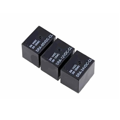 Relé SRA-24VDC-CL de 20A para conmutación segura y control estable en circuitos de 24V