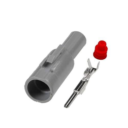 Conector de 1 pin macho impermeable para enchufe de sensor automotriz 2