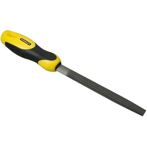 Stanley Half Round File with Handle 150 mm Cover
