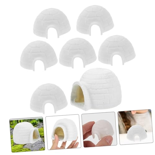 Buying Guide Toyvian Ice House Figurines Tabletop Mini Igloo Mini Ice