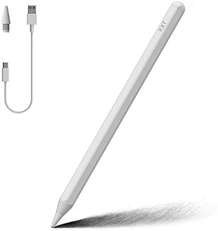 Tilt Sensitivity Palm Rejection Stylus Pen for Apple iPad(2018 and After) 6/7/8/9/10 th Generation/Pro 11 / Pro 12.9 inch/Air 3&4&5/Mini 5&6, Precise Writing Drawing Digital iPad Pencil
