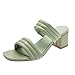 Eaylis Sommer Damen Hausschuhe,Strandschuhe Slippers Badeschlappen Schlappen Badesandale Unisex Sandalen Offener Zeh Keilabsatz Plateau Pantoffeln Freizeit Wedge Sandalen Frauen Mädchen Sommerschuhe