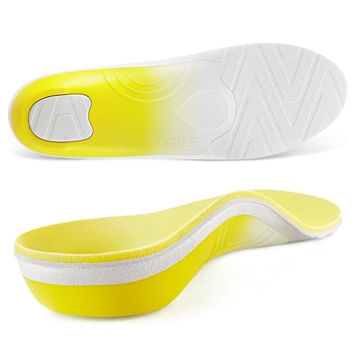 Image of VALSOLE Heavy Duty Support Orthotic Insoles for Men & Women 220+ lbs - Plantar Fasciitis, High Arch Support, Flat Feet Orthotics Inserts, Absorbs Shock, Standing All-Day Comfort Work Shoe Insoles