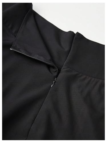 GORGLITTER Women's Bow High Waisted Pleated Midi Skirts Faldas Tie Belted A Line Flowy Skirts Dressy Casual 20254