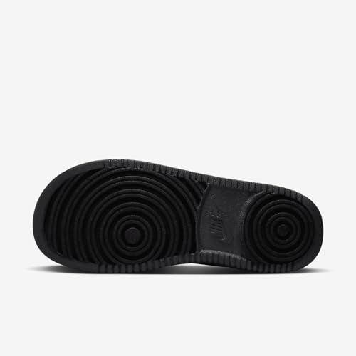 Image of Nike Icon Classic SE Women's Sandals (FJ2596-001, Black /Black /White) Size 9