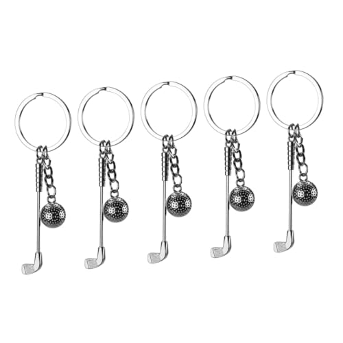 Porte-clés Key Organizer en alliage de zinc premium pour passionnés de golf silver