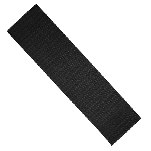 MUSISALY Self Adhesive Surfboard Traction Pad Non Slip Deck Grip Mat for Paddle Boards and Boats Durable Foot Pad Black for Enhanced Stability and Comfort