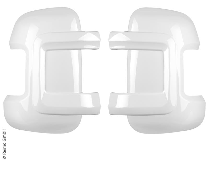 Carbest Spiegelprotektoren-Set für Fiat Ducato ab Bj. 06, lang, weiß