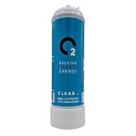ClearO2 240L Oxygen Cylinder Replacement | Pure Breathing Oxygen in a Lightweight Disposable Steel Canister | Made in Britain
