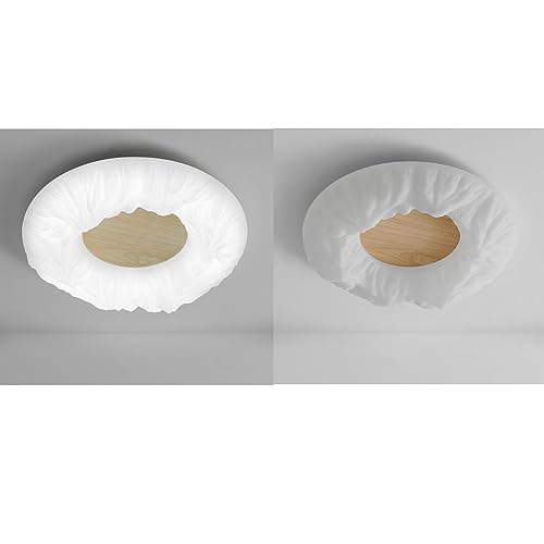 Plafond light LED dimmable en bois scandinave pour cuisine moderne