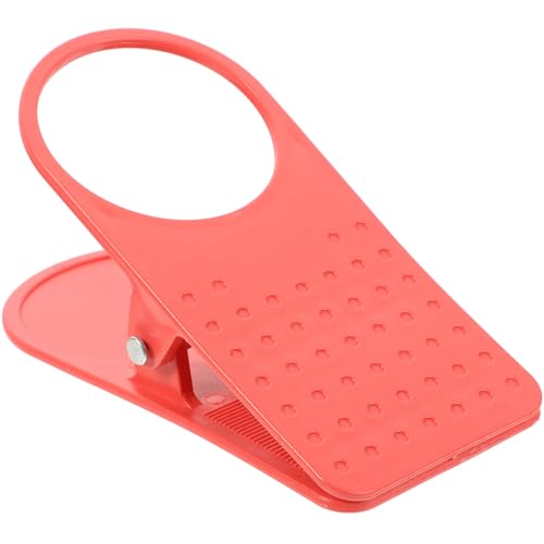 Cabilock Plastic Clip Table Cup Holder Clamp Versatile Desk Drink Holder for Office Home School Random Color Water Beverage Soda and Mug