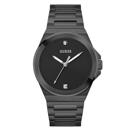 Image of GUESS Vinyl Analog Watch for Men with Round Dial & Water Resistant Man's Wrist Watches