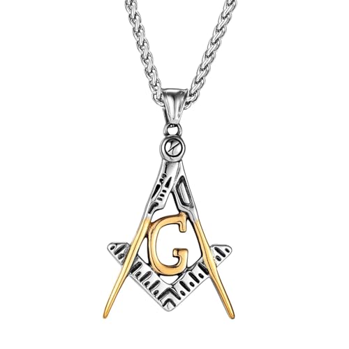 Collier maçonnique viking homme en cuir véritable pour affirmer son style