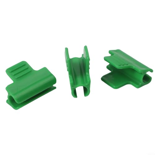 30 PCS Greenhouse Clamps for 11mm Rods, Plastic Film Fixing Accessories with Adjustable Fit for Garden Cover Netting and Tunnel Hoops(100PCS)