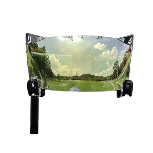 Image of Football Helmet Visor Anti-Fog Scratch Resistant Used for Axiom Helmets for Youth & Adult