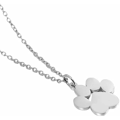 Jude Jewelers Cat Dog Paw Necklace Cover