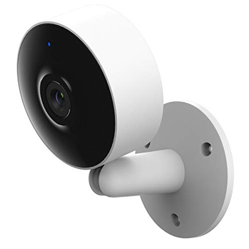 Arenti Indoor Wi-Fi Smart Home Security Camera with Human Motion Detector, Night Vision, 2-Way Audio, 3MP/ 2K UHD, Compatible with Alexa & The Google Assistant, White, One Pack - IN1T