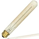 Satco 60 Watt T9 Incandescent; Clear; 3000 Average Rated Hours; 230 Lumens; Medium Base; 120 Volt for Pendant Lighting Fixtures, Decorative for Dining Room, Studio, Lounge, Restaurants (6 Pack)