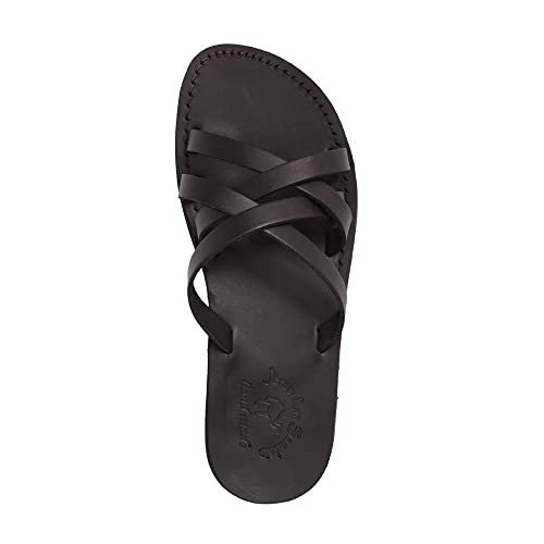Gad - Leather Criss Cross Strap Sandal - Mens Sandals2