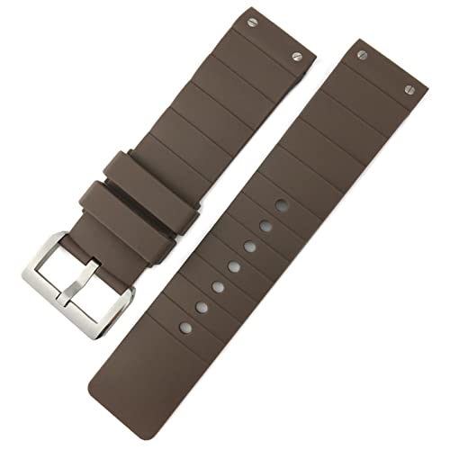 Bracelet sport pour montre Santos De Cartier 100 silicone 23mm étanche