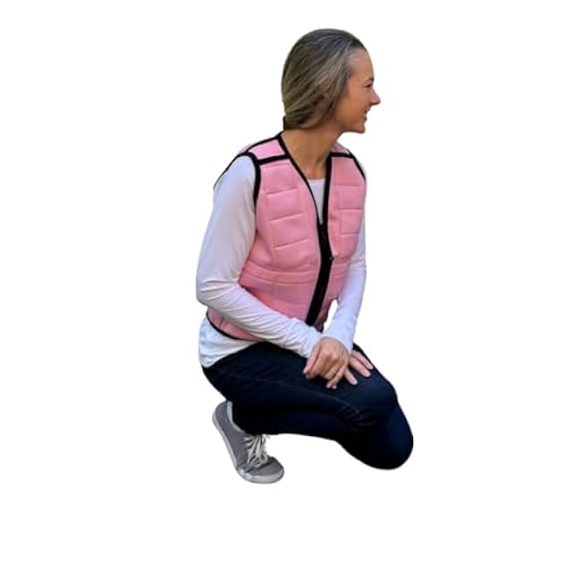 Osteoporosis Weighted Vest (10lb) for Bone Health, Cardio Fitness & Muscle Tone Improvement