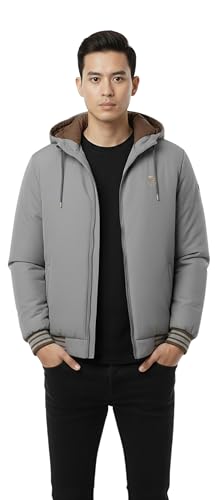 Image of Export Quality Reversible Puffer Jacket in GLD Material best for Winterwear /Hiking /Biking /Camping /Mountaineering /Fashion & Casual Wear(Control Temperature up to 3 Degree Celsius)(3C)