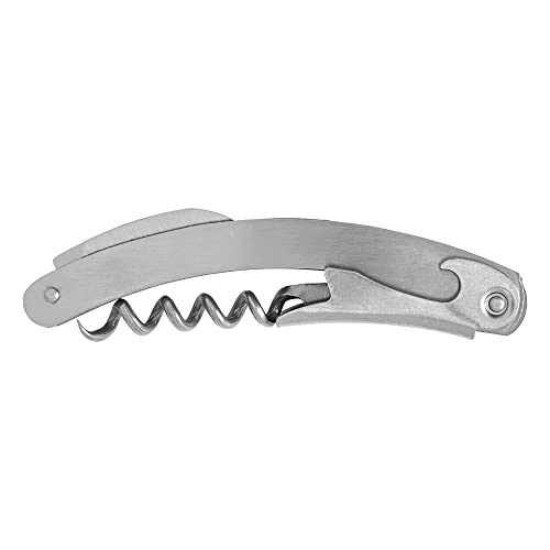 Mimo Style Jogo Para Vinho Com 6 Pçs e Suporte de Bambu, Inclui Saca-Rolhas, 2 Anéis Salva Gotas, Co