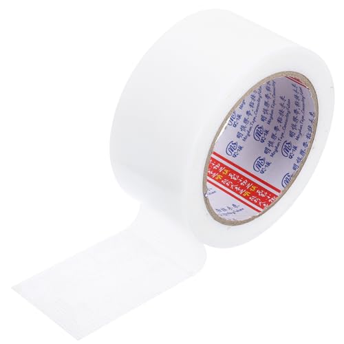 Lurrose 1 Rollo Cinta Para El Cuidado De La Salud Pesado Dispensador Doble Embalaje Calafateo Borrador Médico Recarga De Cinta Transparente Solvente Etiqueta Polietileno Sintético