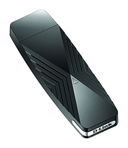 Image of D-Link DWA-X1850 AX1800 Wi-Fi 6 USB Adapter 802.11ax Dual Band 2.4 /5GHz High Speed 1200Mbps OFDMA MU-MIMO WPA3 Supports Windows 10
