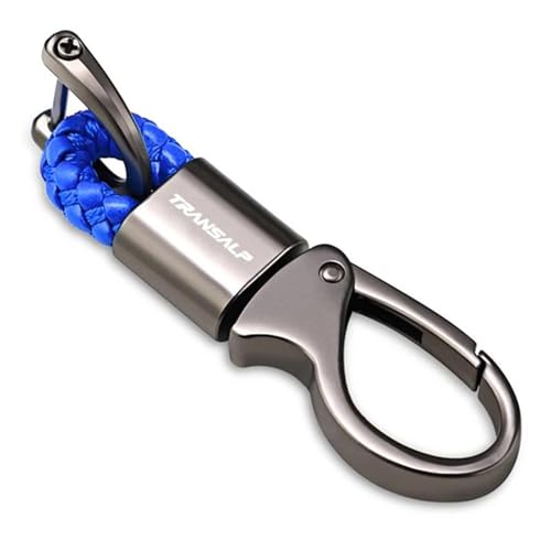 Llavero de metal Transalp de cuerda trenzada para moto XLV
