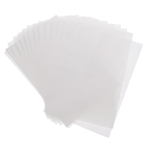 LALAFINA 20 Sheets of Calligraphy Paper 19 * 29cm Scrapbook Paper Handmade Craft Paper Textured Mixed DIY Flower Wrapping Paper for Stationery Supplies