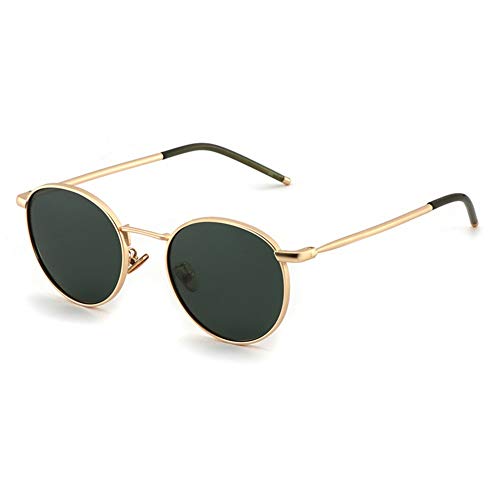 Lunettes de soleil polarisées à monture ronde et protection d'été