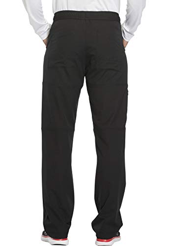 Dickies Dynamix Scrub Pants for Men with Zip Fly, Athletic-Inspired with Four-Way Stretch and Moisture Wicking DK110, S, Blac Black - image 2
