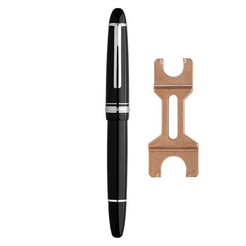 Stylo plume et clé en laiton PURYN écriture fine 0,5 mm pour papeterie adulte