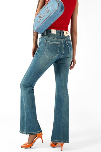 HDEUOLM Womens Mid Kitten Heel Pointed Toe Beaded Pumps Ankle Strap Two-Piece Prom Dress Patent Leather Summer 2.4 Inches Heels4