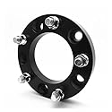 Distanzscheiben Set Für KIA Für Sorento Einteilige Geschmiedete Aluminium-Spurverbreiterungen 5x139,7 CB 108 Mm M12x1,25 Universal Distanzscheiben(Black 40mm)