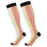 Matière douce : polyester. Les chaussettes sont fabriquées en tissu polyester, épais et doux, avec une haute résistance à l'usure. Les bas sont adaptés pour la course, le cyclisme, le fitness ou le quotidien. Remarque : les bas doivent être lavés à l'eau conventionnelle ou en machine.